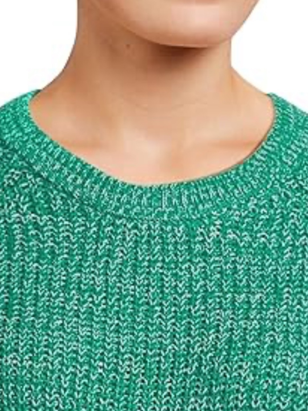 NWOT Lilly Pulitzer Belgrave Green Marled Crewneck Sweater - Picture 5 of 15
